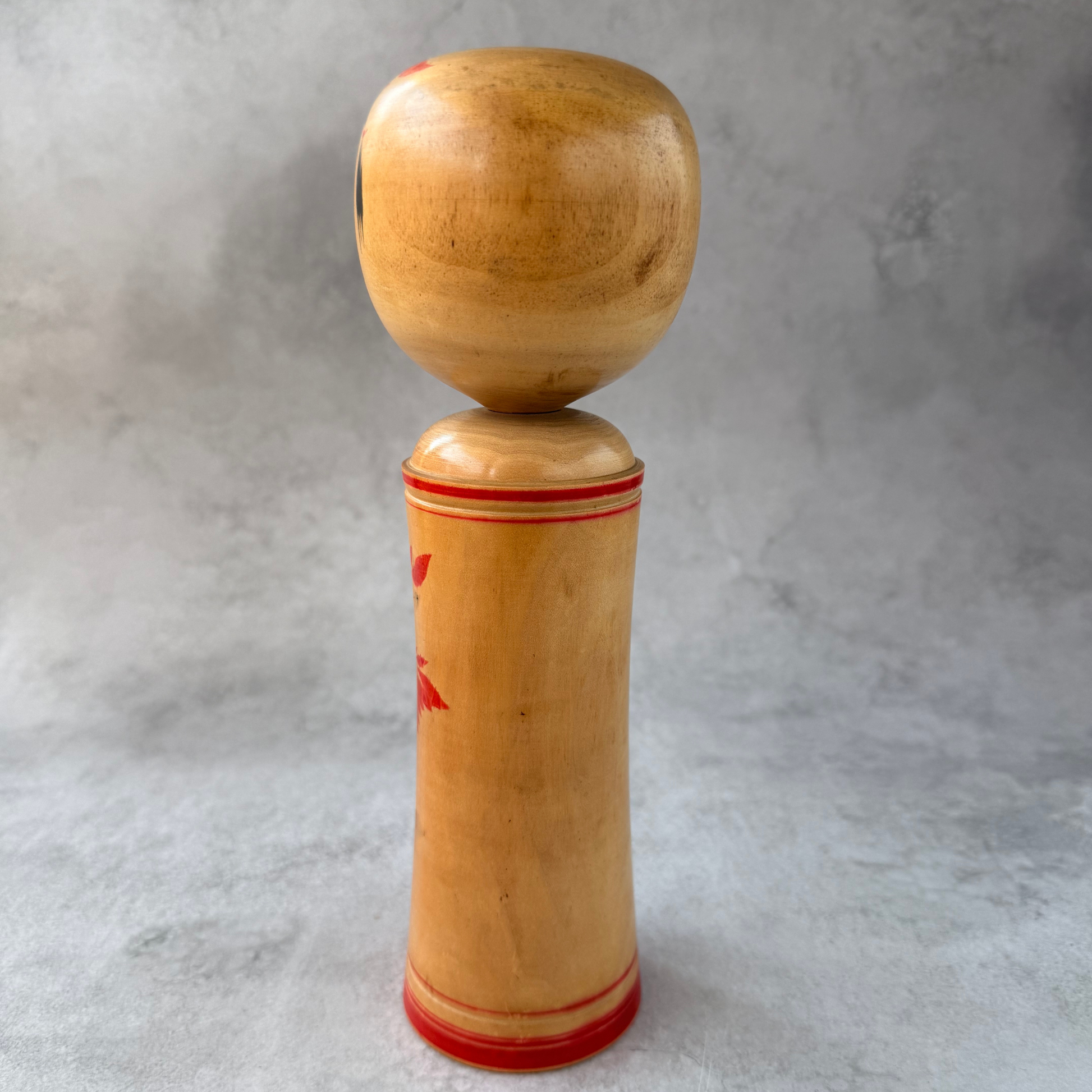 Vintage Shoji Sakurai Naruko Kokeshi Doll hand-painted wood