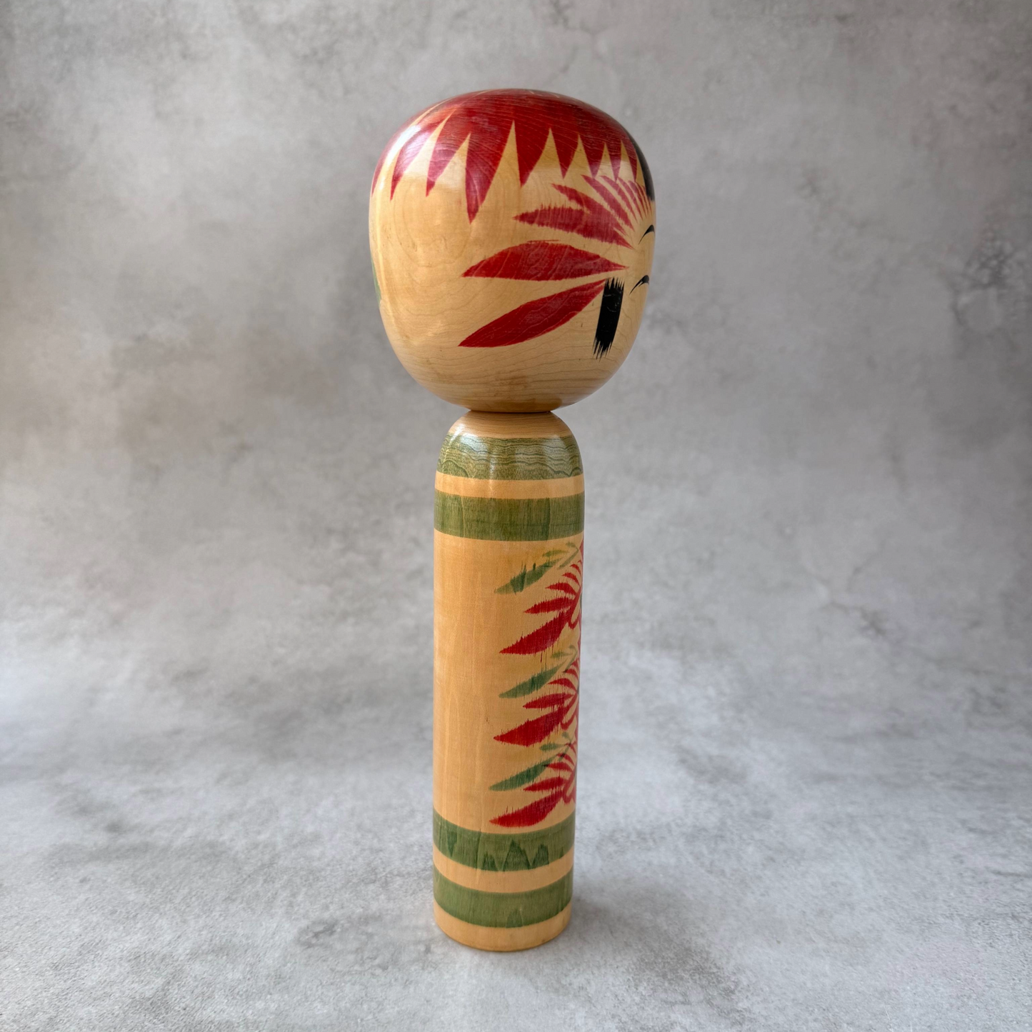 高梨節子作 伝統こけし 遠刈田系 1973年頃 25cm / 360g | 限定1点