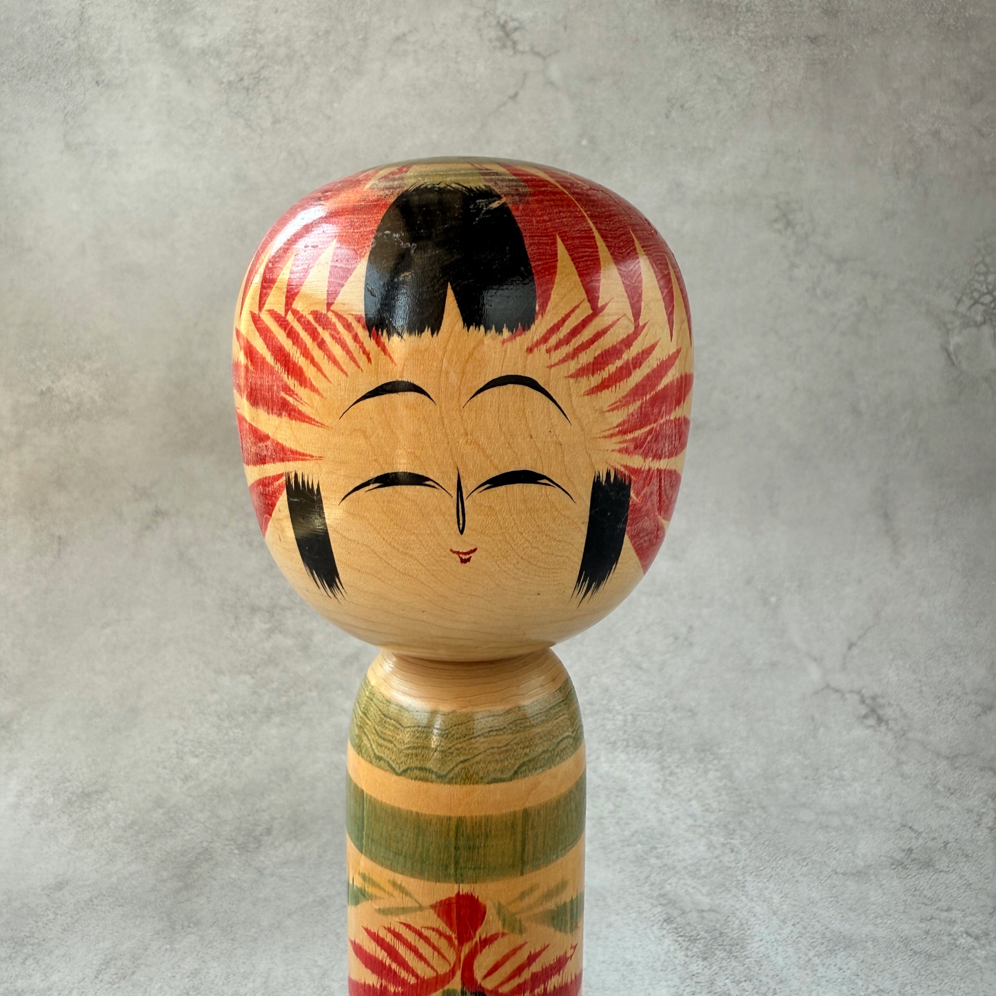 高梨節子作 伝統こけし 遠刈田系 1973年頃 25cm / 360g | 限定1点