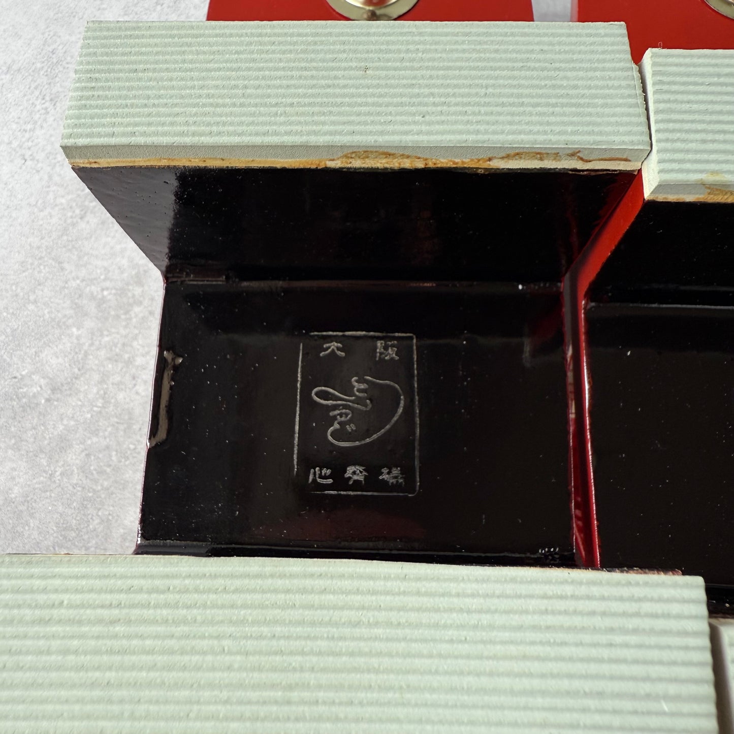 1960年代のヴィンテージ日本製雨用下駄（ビニールカバー付き）- 未使用品（天狗屋）